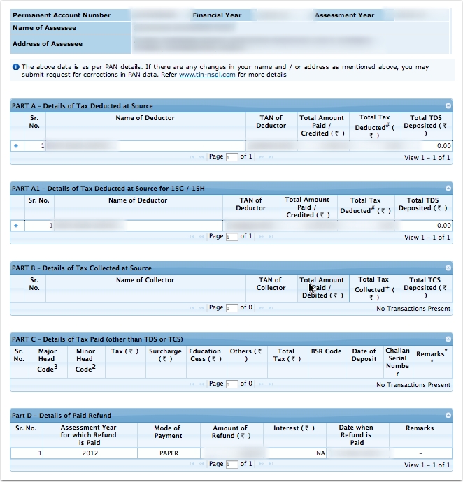 form 26as download online