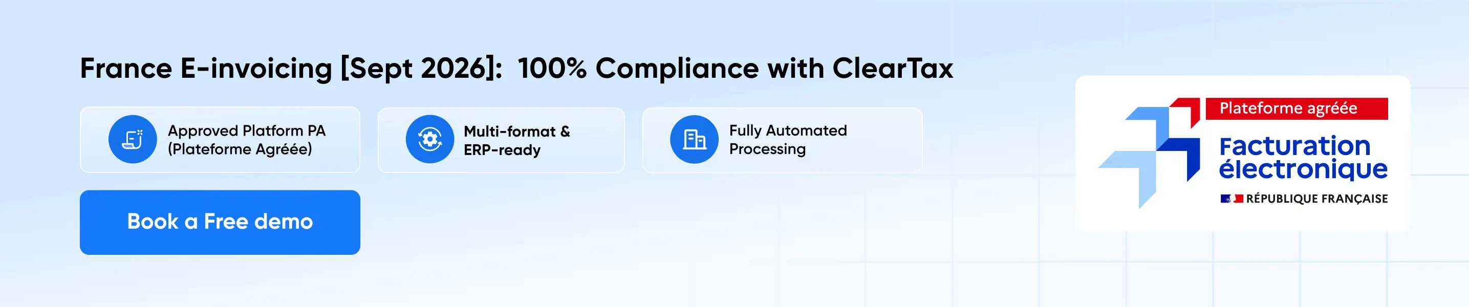 France e-invoicing get started with ClearTax