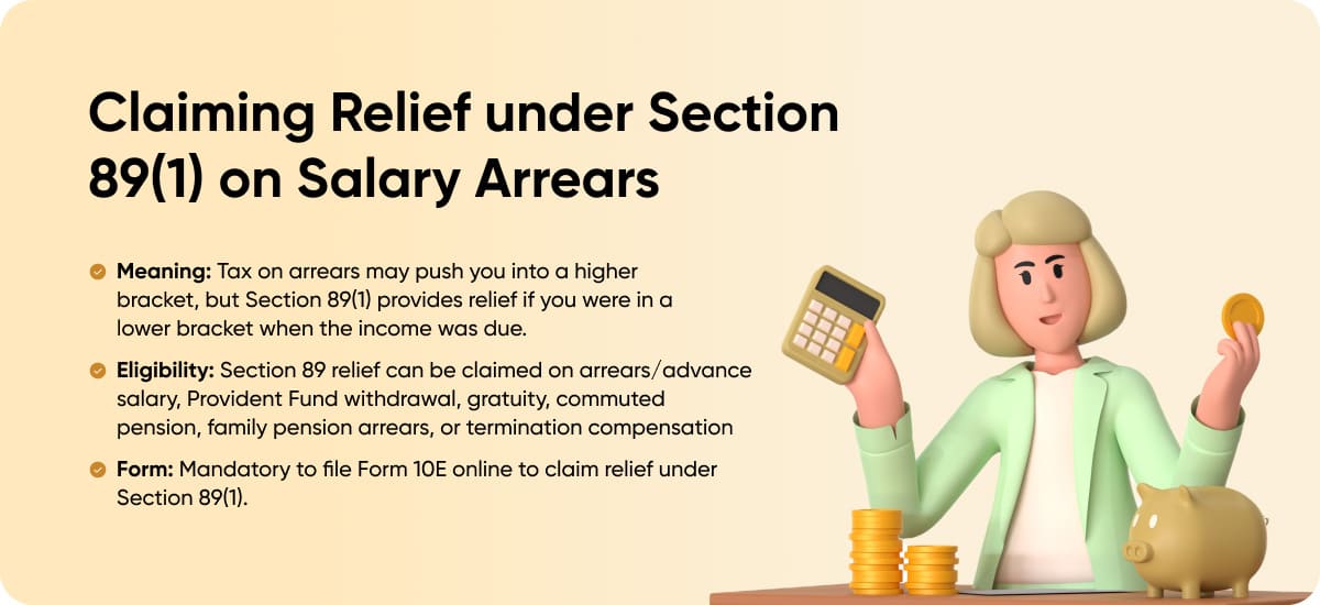 Relief on Salary Arrears