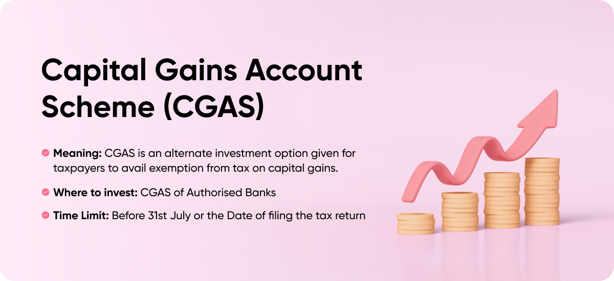 Capital Gains Accounts Scheme