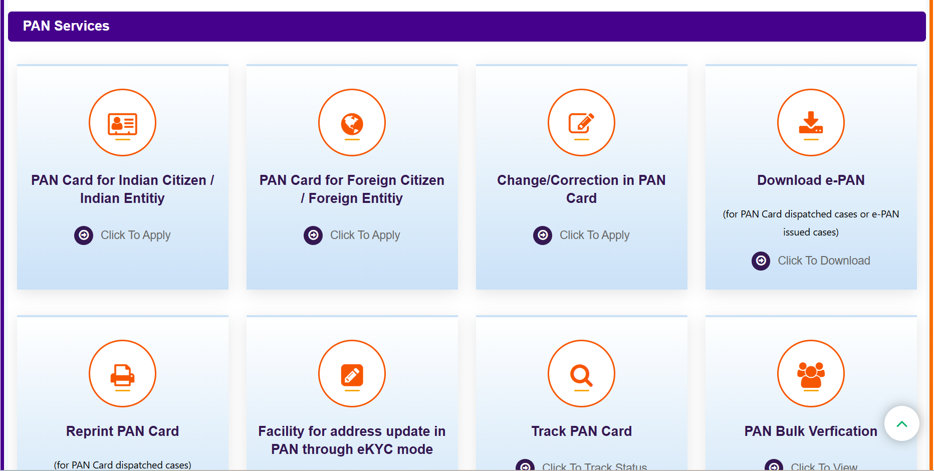 PAN card for students UTIITSL