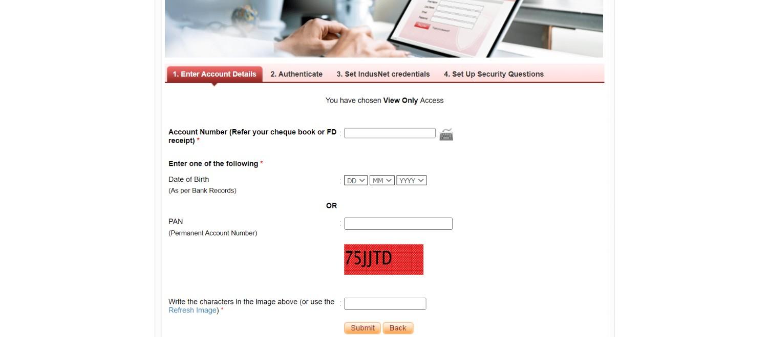IndusInd Bank Internet Banking