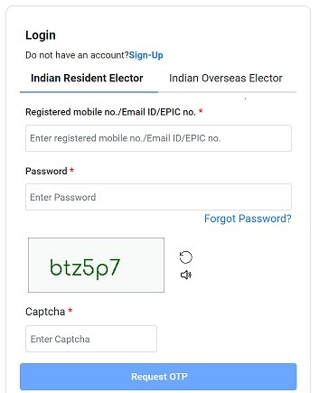 NVSP Login