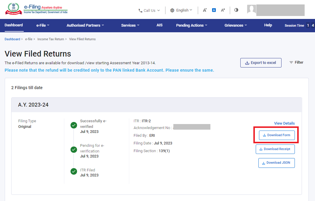 New Deadline For ITR V Submission New Deadline For ITR V Submission