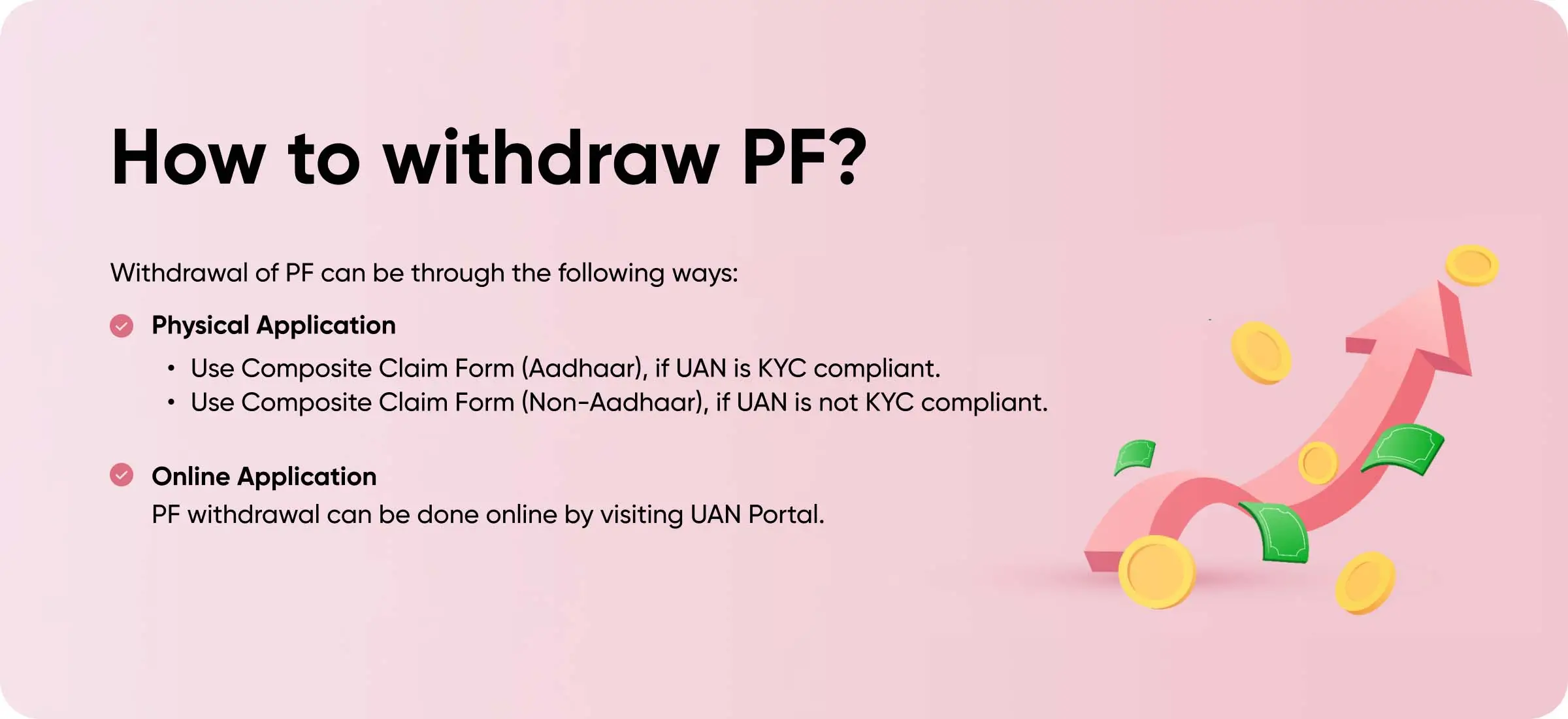 How to Withdraw PF